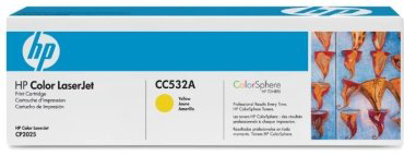 Картриджи HP CC532A желтый (yellow)