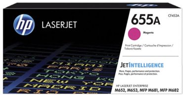 Картриджи HP 655A CF453A пурпурный (magenta)