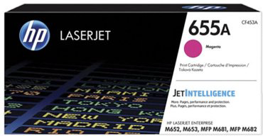 Картриджи HP 655A CF453A пурпурный (magenta)