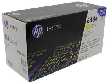 Картриджи HP 648A CE262A желтый (yellow)