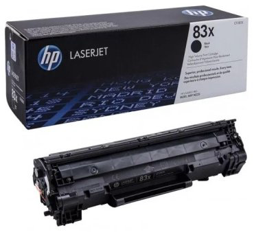 Картриджи HP CF283X черный