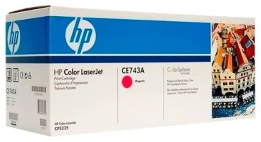 Картриджи HP CE743A пурпурный (magenta)