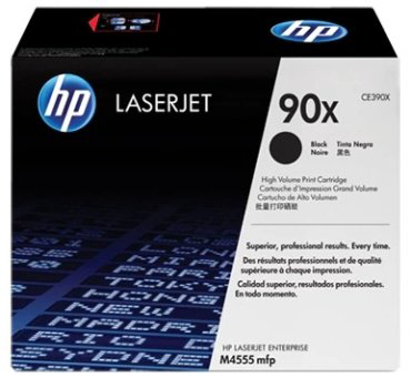 Картриджи HP CE390X черный
