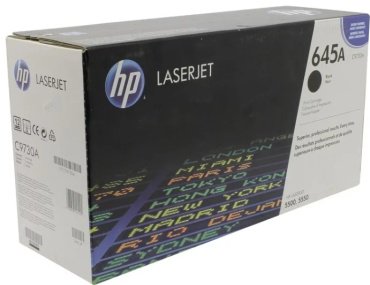 Картриджи HP 645A C9730A черный