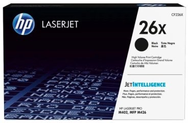 Картриджи HP 26X CF226X черный