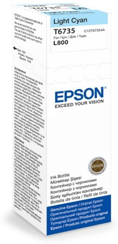 Картриджи Epson C13T67354A светло голубой