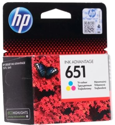 Картриджи HP 651 C2P11AE многоцветный