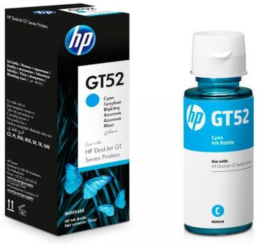 Картриджи HP GT52 M0H54AE голубой (cyan)