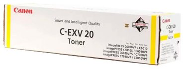 Картриджи Canon C-EXV20 TONER YELLOW для imagePRESS C6000 желтый (yellow)