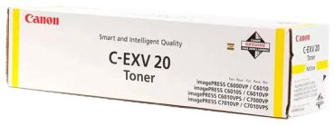 Картриджи Canon C-EXV20 TONER YELLOW для imagePRESS C6000 желтый (yellow)
