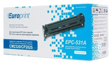 Картриджи Europrint EPC-531A голубой