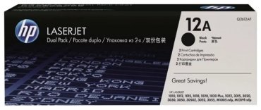 Картриджи HP 12A Q2612AF черный