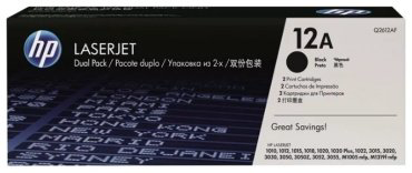 Картриджи HP 12A Q2612AF черный