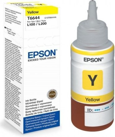 Картриджи Epson T6644 желтый