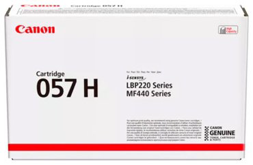 Картриджи Canon LBP CARTRIDGE 057H черный