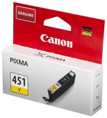 Картриджи Canon CLI-451 Y желтый