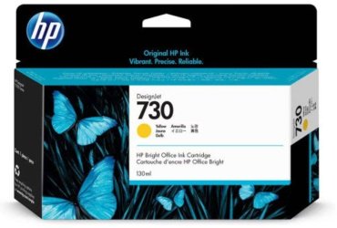 Картриджи HP 730 P2V70A желтый