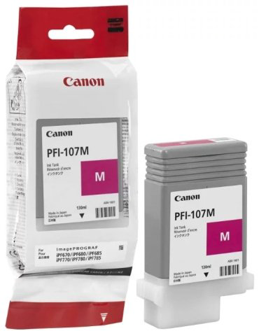 Картриджи Canon PFI-107M пурпурный