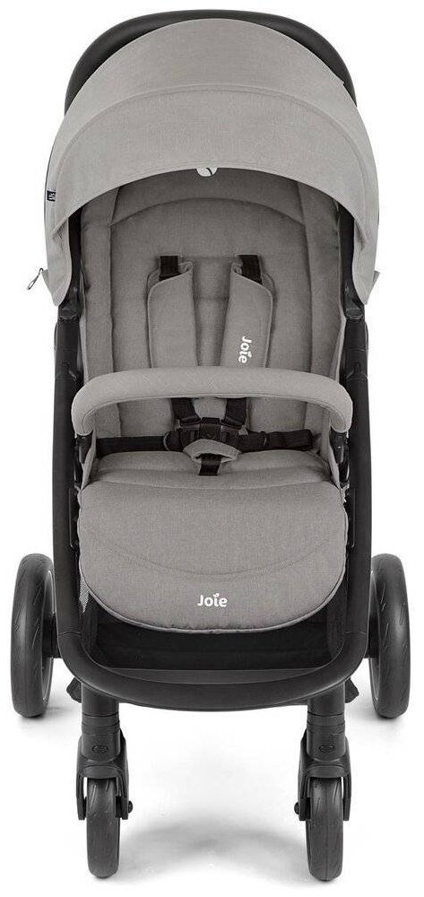 Коляска универсальная 2 в 1 Joie Litetrax Pebble/Soft Carry Cot Shale, черный, серый - ForteMarket Коляска универсальная 2 в 1 Joie Litetrax Pebble/Soft Carry Cot Shale, черный, серый купить,139900