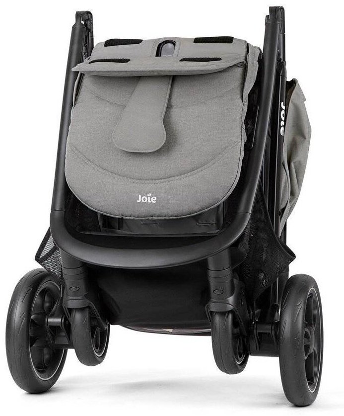 Коляска универсальная 2 в 1 Joie Litetrax Pebble/Soft Carry Cot Shale, черный, серый - ForteMarket Коляска универсальная 2 в 1 Joie Litetrax Pebble/Soft Carry Cot Shale, черный, серый купить,139900
