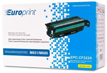 Картриджи Europrint EPC-CF322A желтый