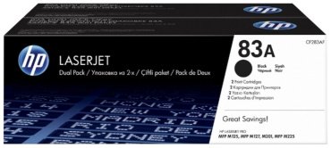 Картриджи HP CF283AF черный