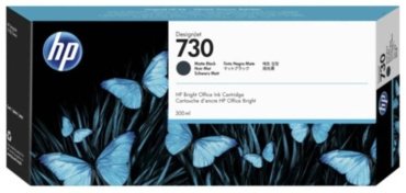 Картриджи HP 730 P2V71A матовый черный
