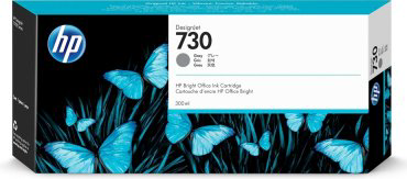 Картриджи HP 730 P2V72A серый