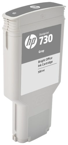 Картриджи HP 730 P2V72A серый