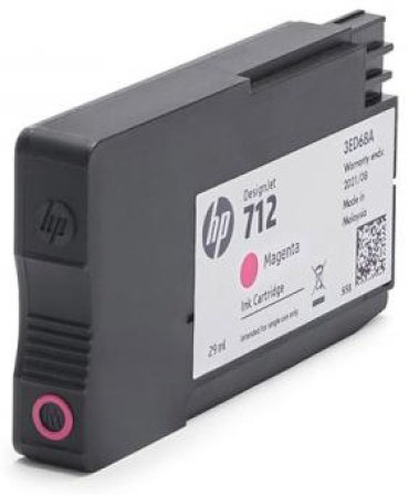 Картриджи HP 712 3ED78A пурпурный