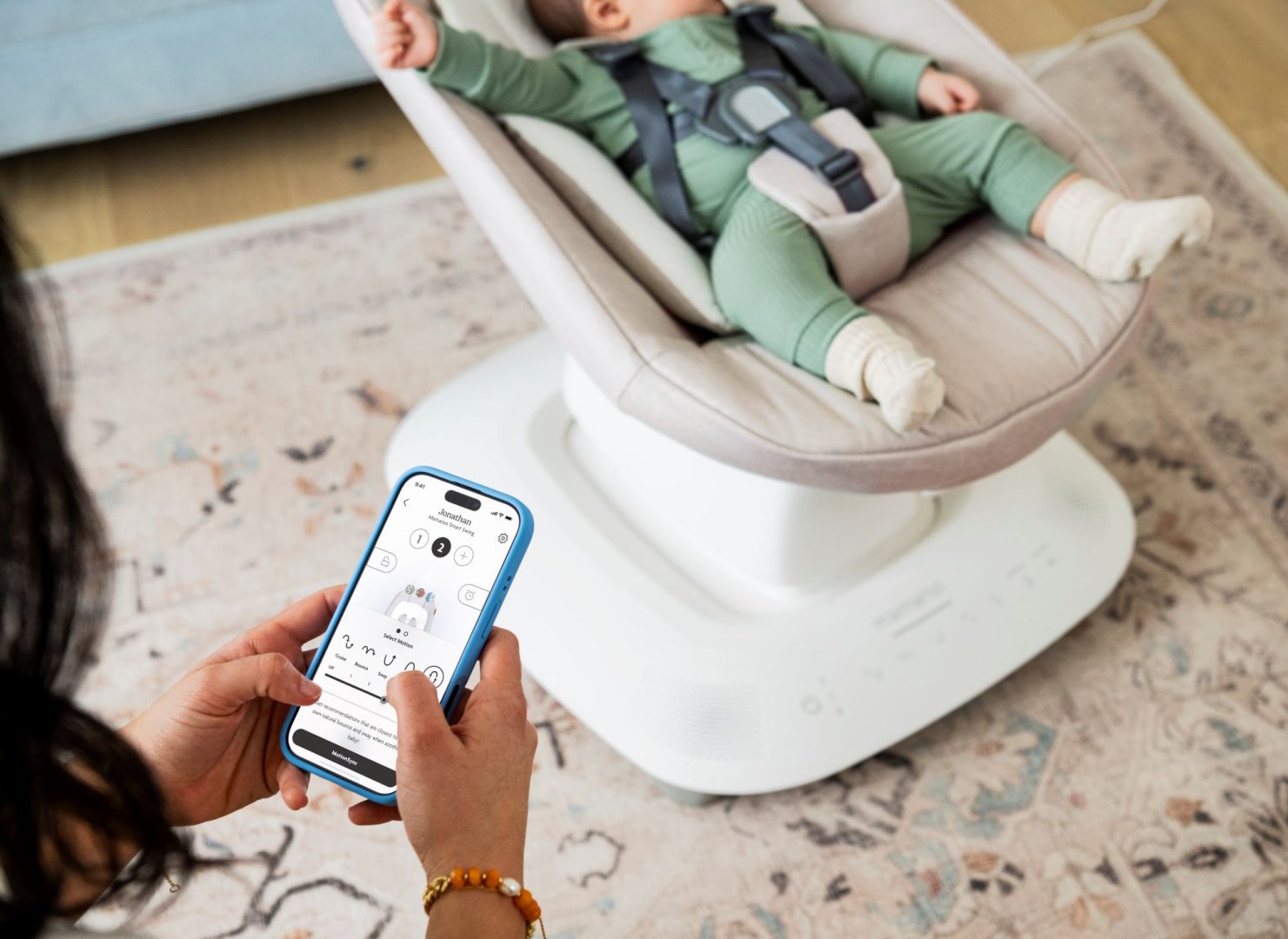 Качеля UppaBaby 2001-MRO-EU-JKE черный купить,159990