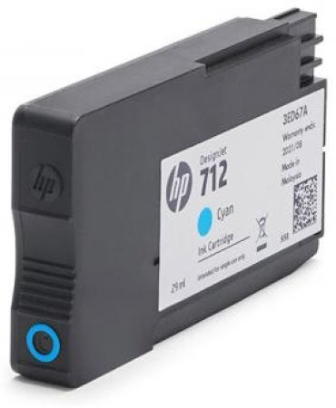 Картриджи HP 712 3ED77A голубой купить,51026