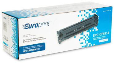 Картриджи Europrint EPC-CF531A голубой