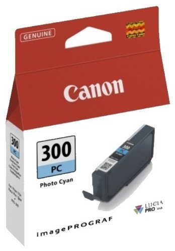 Картриджи Canon LUCIA PRO PFI-300 4197C001 голубой (cyan)