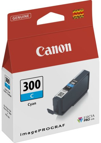 Картриджи Canon LUCIA PRO PFI-300 4194C001 голубой (cyan)