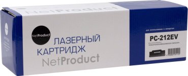 Картриджи NetProduct N-PC-212EV черный купить,NaN