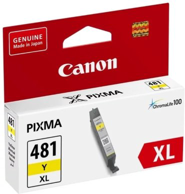 Картриджи Canon CLI-481Y XL желтый