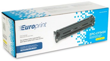 Картриджи Europrint EPC-CF542A желтый