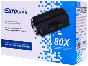 Картриджи Europrint CF280X черный