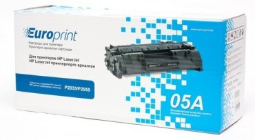 Картриджи Europrint CE505A черный