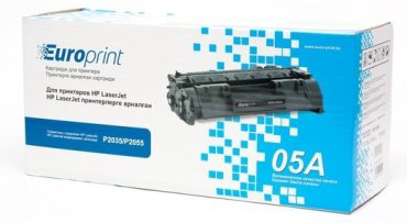 Картриджи Europrint CE505A черный