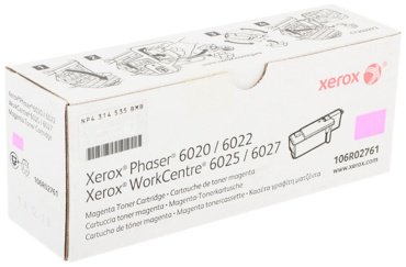 Картриджи Xerox 106R02761 пурпурный (magenta)