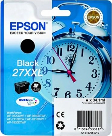 Картриджи Epson C13T27914022 черный
