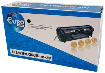Картриджи Europrint CF289X черный