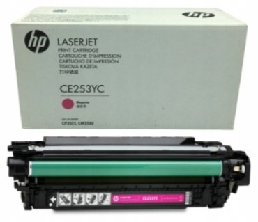 Картриджи HP CE253YC пурпурный (magenta)