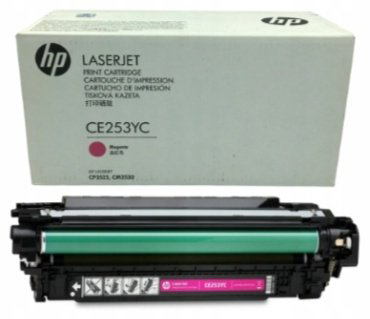 Картриджи HP CE253YC пурпурный (magenta)
