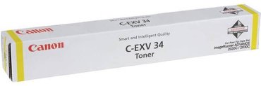 Картриджи Canon C-EXV 34 желтый (yellow)