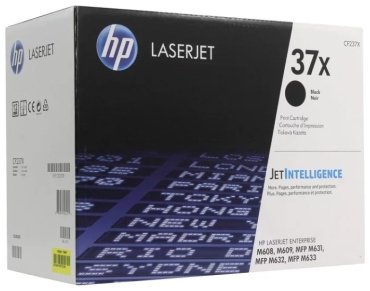 Картриджи HP 37X CF237X черный