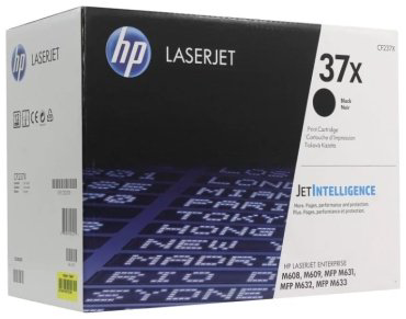 Картриджи HP 37X CF237X черный