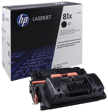 Картриджи HP CF281X черный
